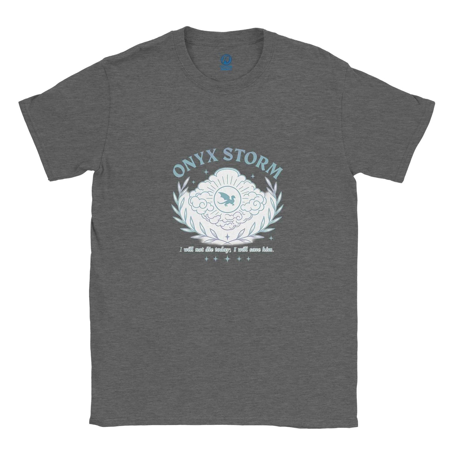 "Onyx Storm" Bookish T-Shirt – Mythical Dragon Reader Design