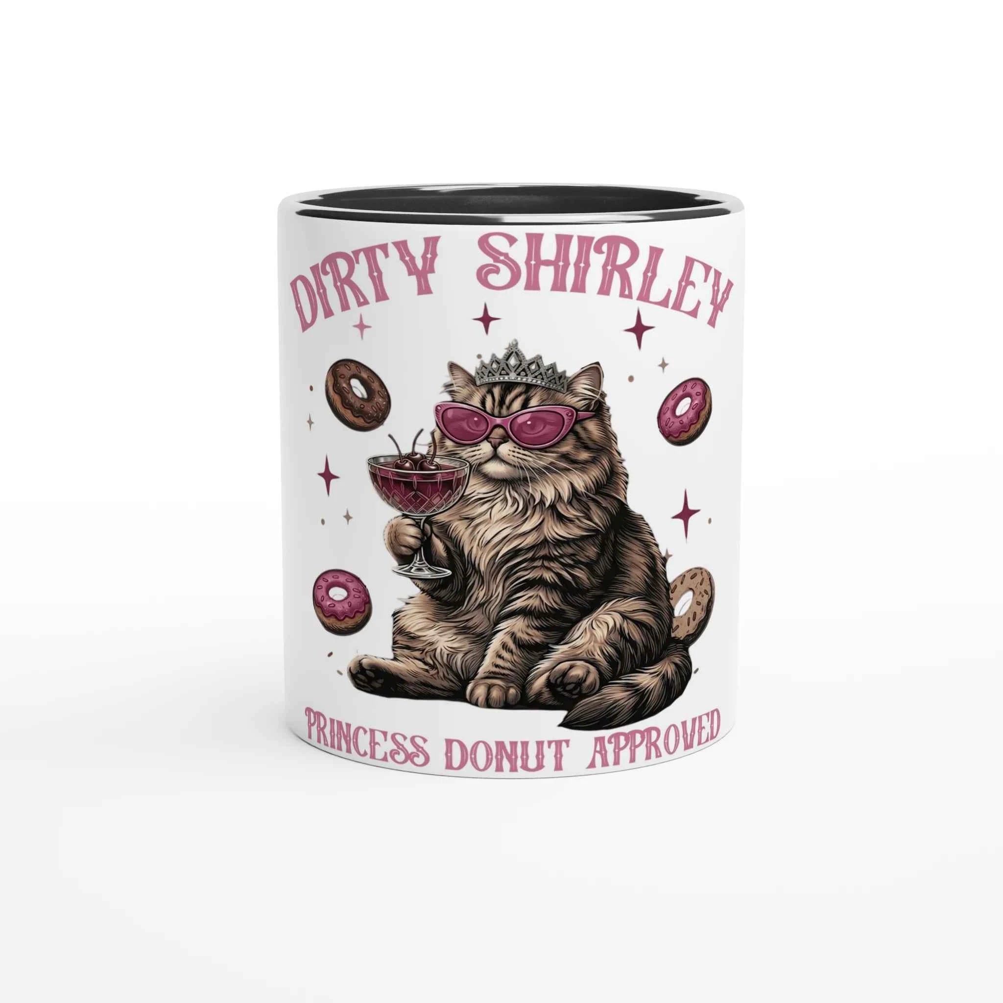 Dirty Shirley 11oz Coffee Mug with Color Inside