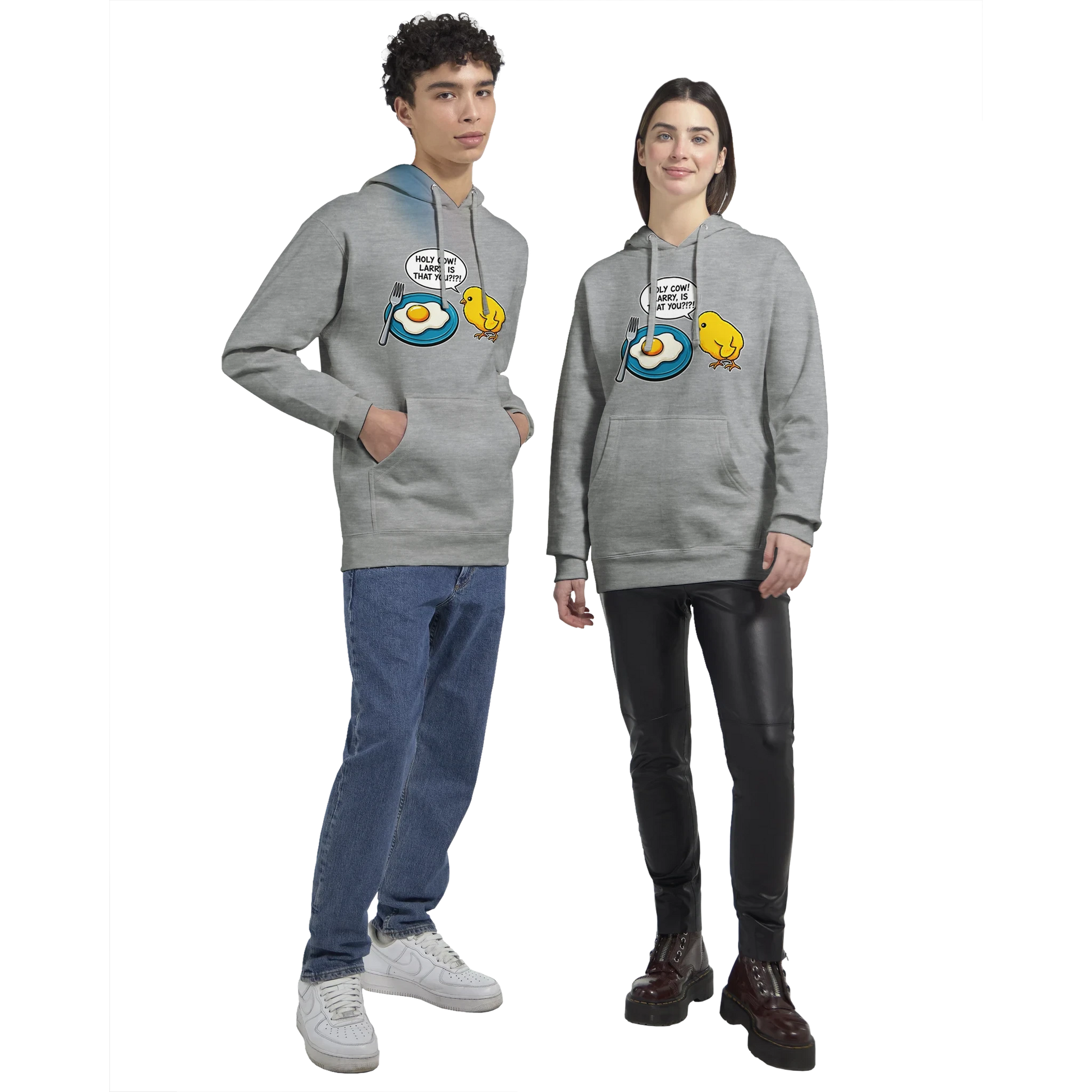 Funny Chick and Egg Hoodie