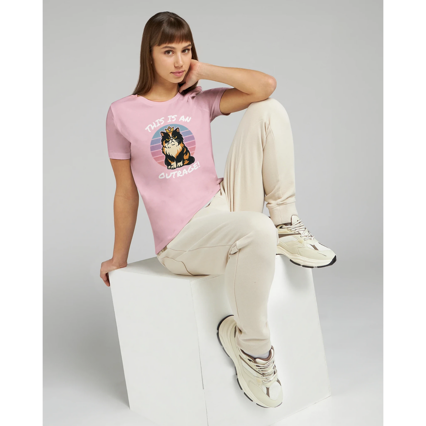 Women’s Princess Donut “This Is an Outrage” T-Shirt
