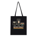 Retro Tech Squad Never Forget Tote Bag