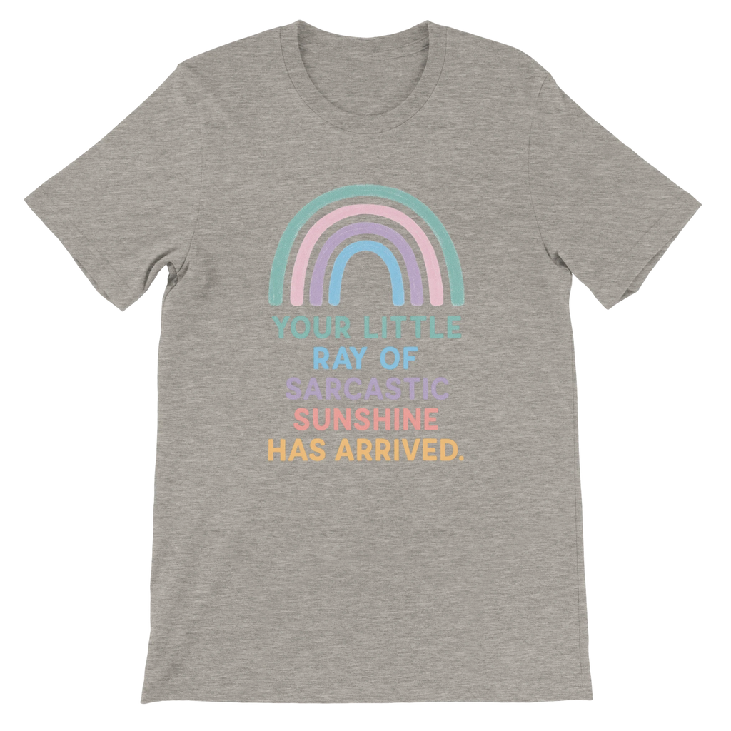 Sarcastic Sunshine Rainbow T-Shirt