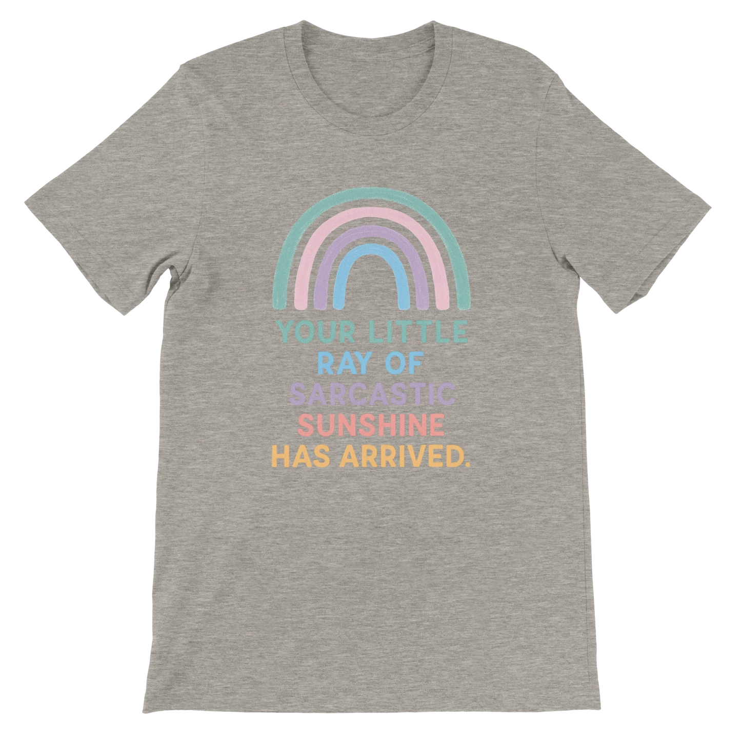 Sarcastic Sunshine Rainbow T-Shirt