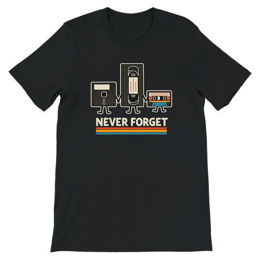Retro Tech Squad Never Forget T-Shirt