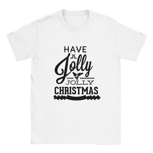 Have a Jolly Jolly Christmas Tee – Festive Holly Berry Graphic T-Shirt
