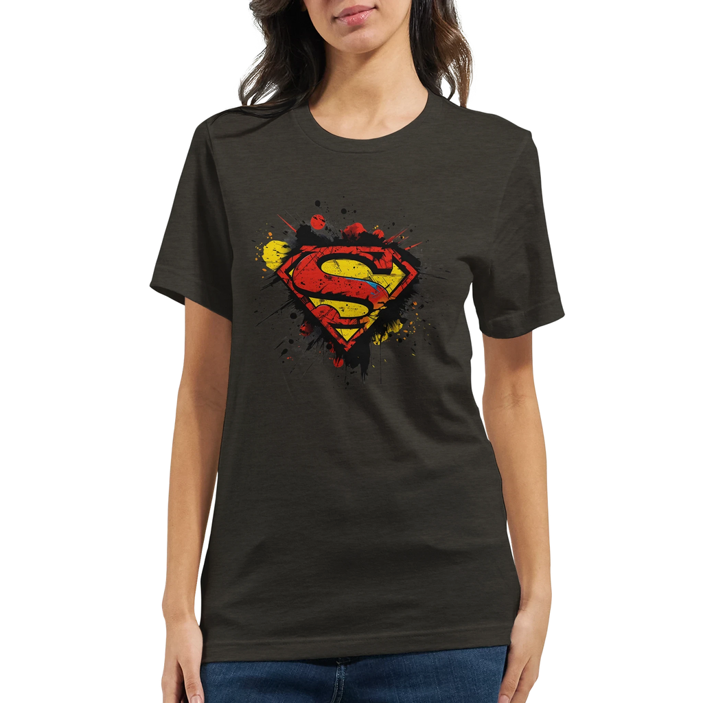 Superman Splatter Shield T-Shirt