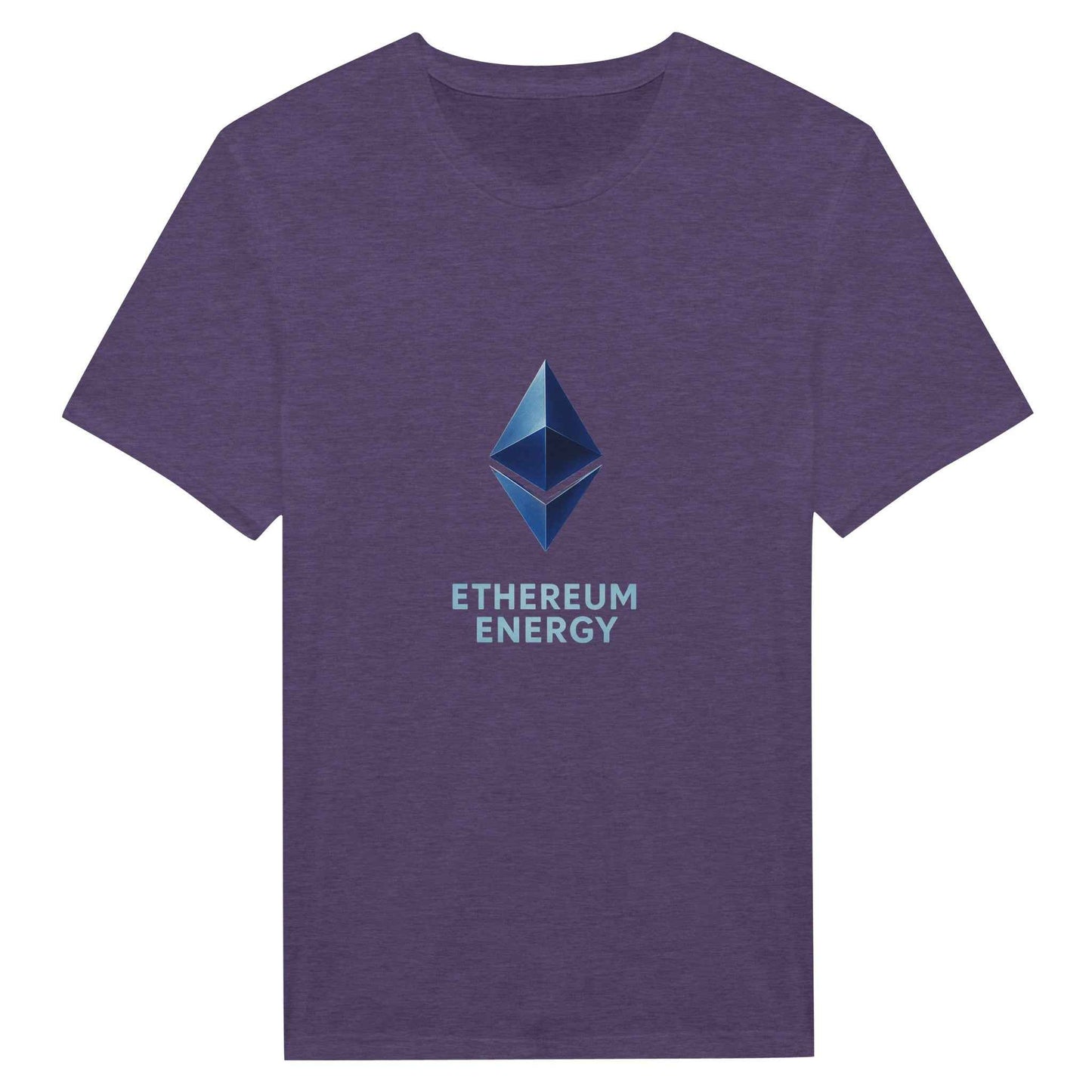Ethereum Energy T-Shirt – Sleek Blue Crypto Logo Graphic Tee in Multiple Hues