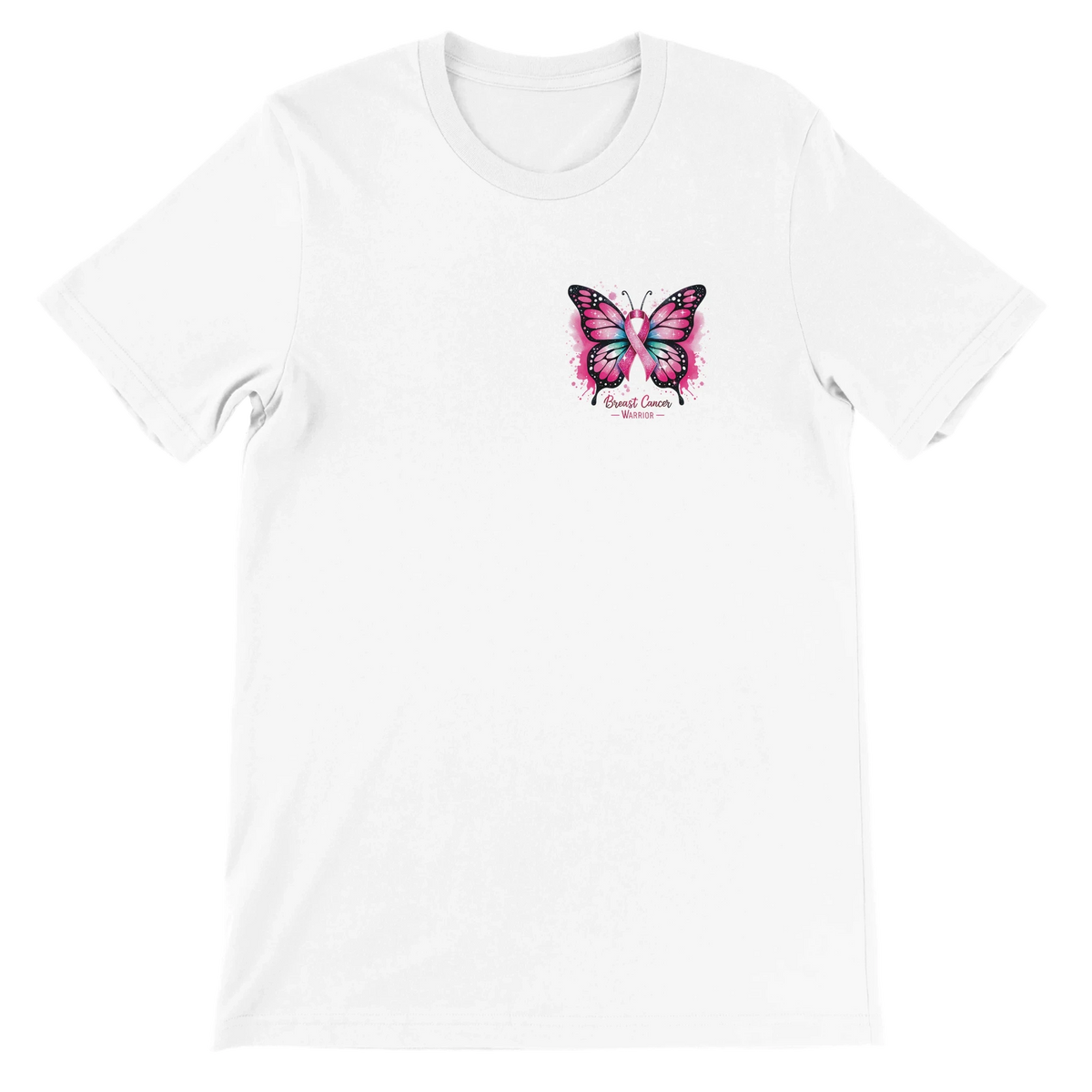 Breast Cancer Warrior Butterfly Shirt