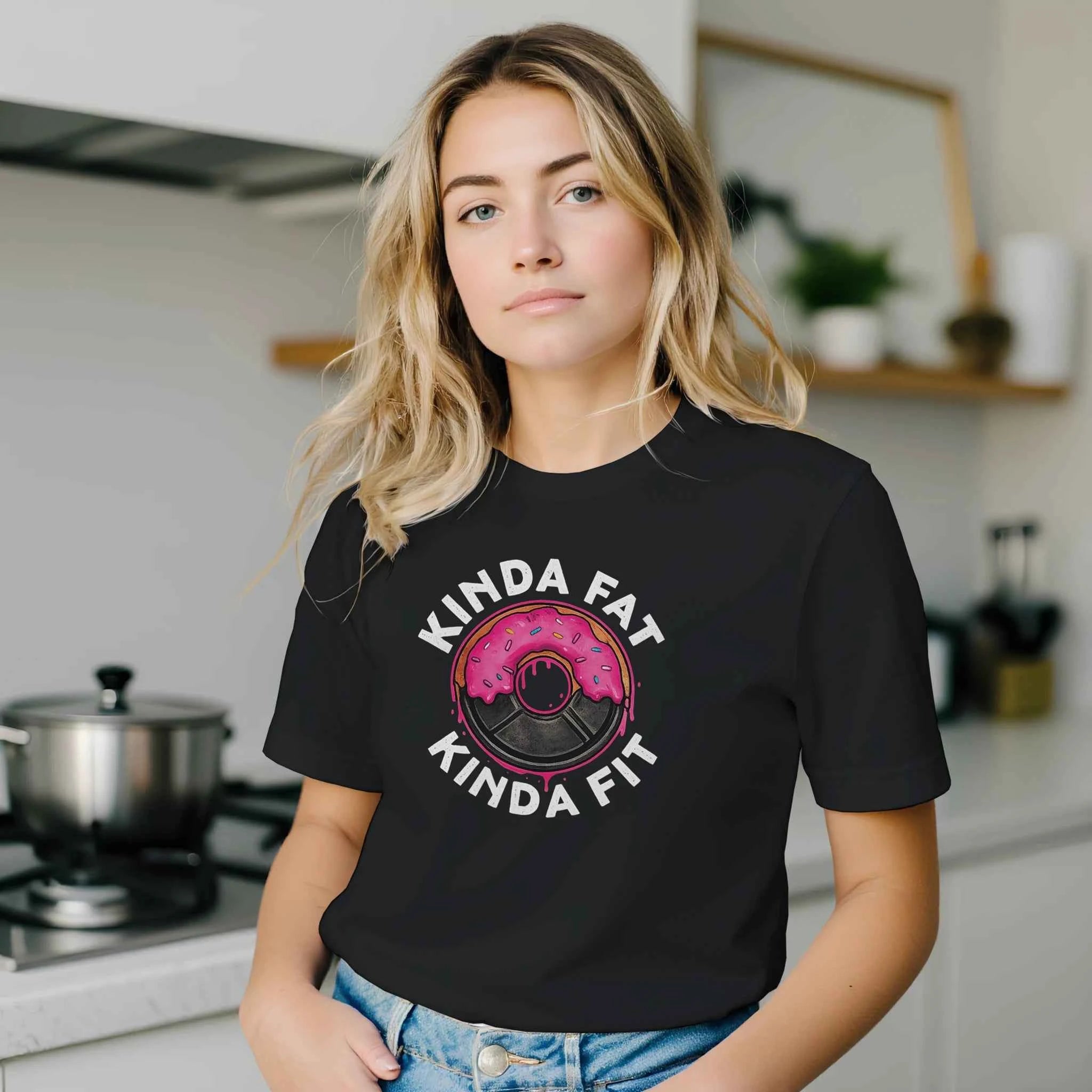 Kinda Fat Kinda Fit Donut T-Shirt