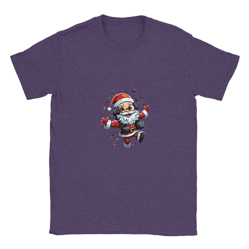 Gamer Santa Christmas T-Shirt – Festive Holiday Graphic Tee for Gamers & Tech Lovers