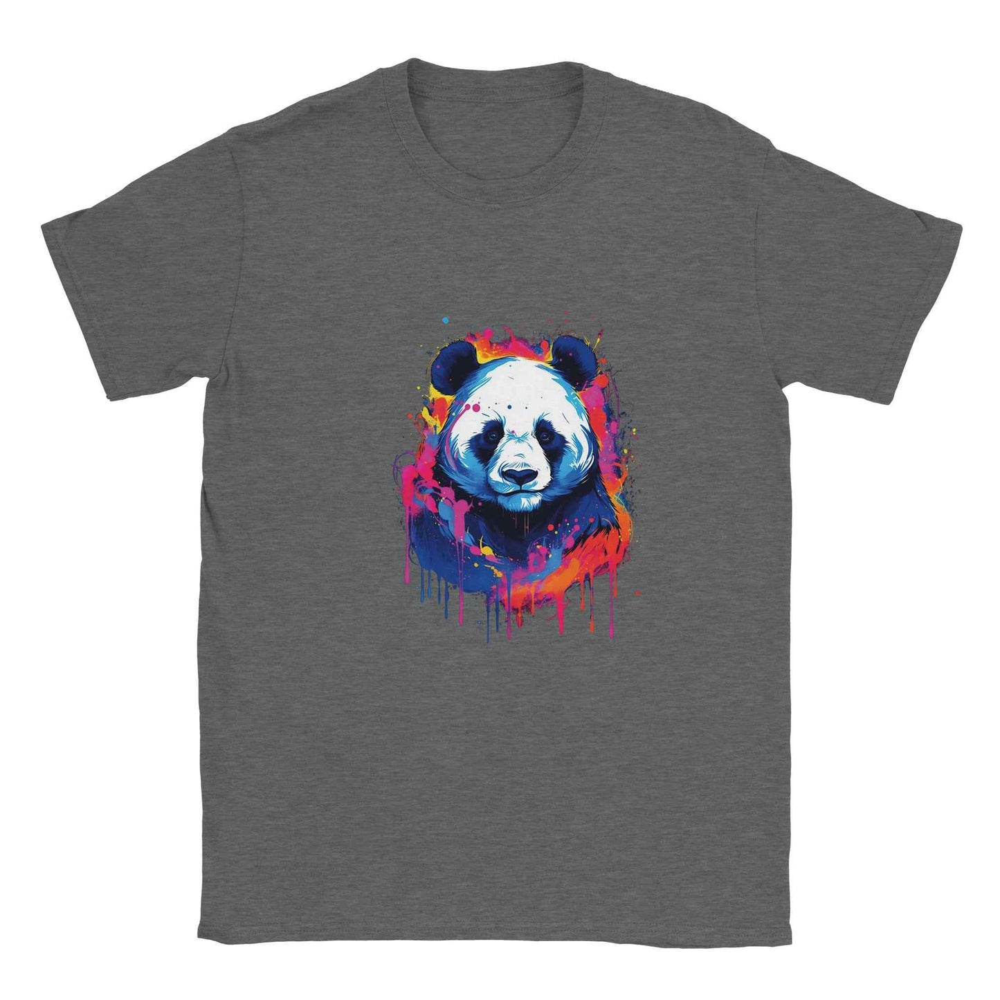 Abstract Neon Panda Graphic Tee – Premium Comfort & Bold Style for Everyday Wear