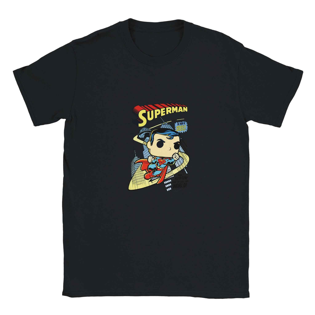 Funko Pop! Superman T-Shirt – Heroic Comic-Inspired Graphic Tee in Multiple Colors