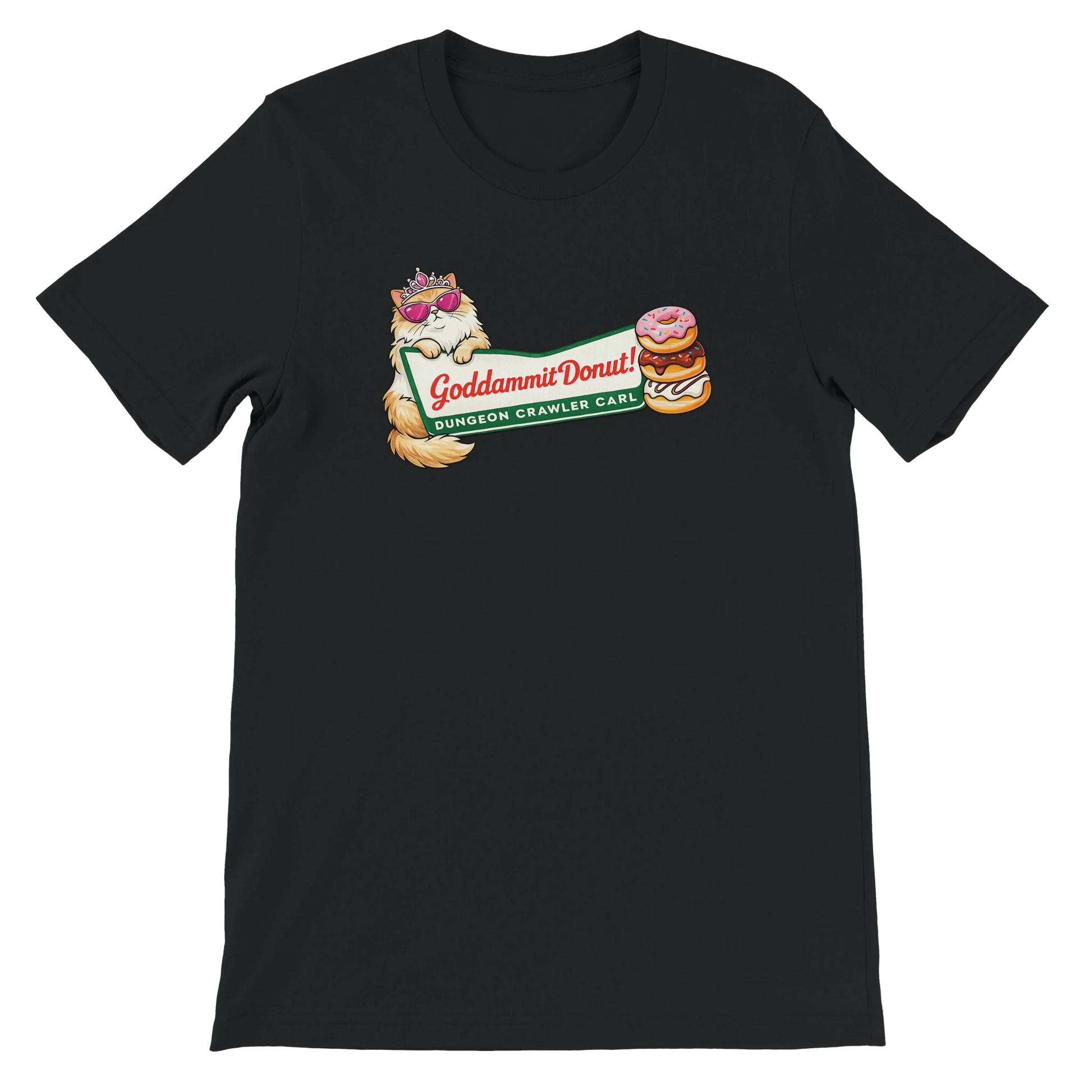 Goddammit Donut Dungeon Crawler Carl T-Shirt