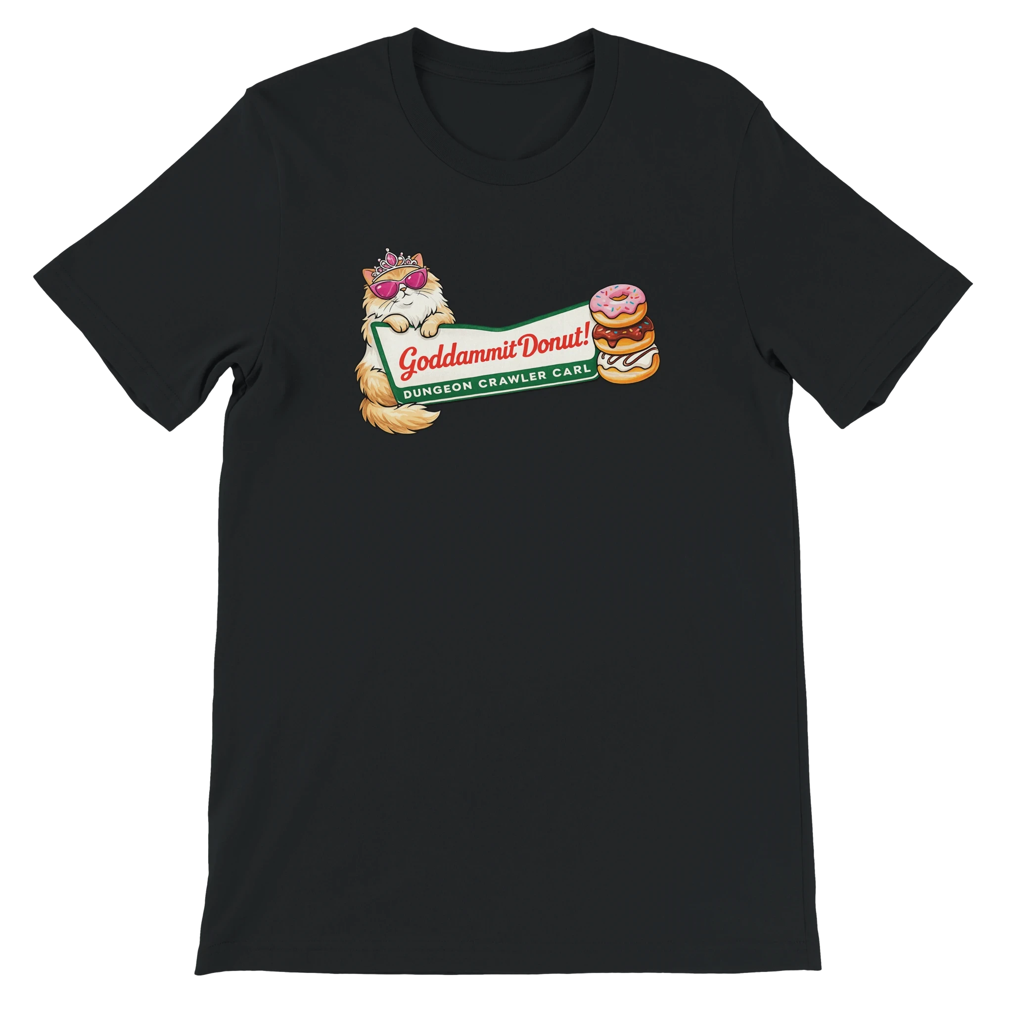 Goddammit Donut Dungeon Crawler Carl T-Shirt