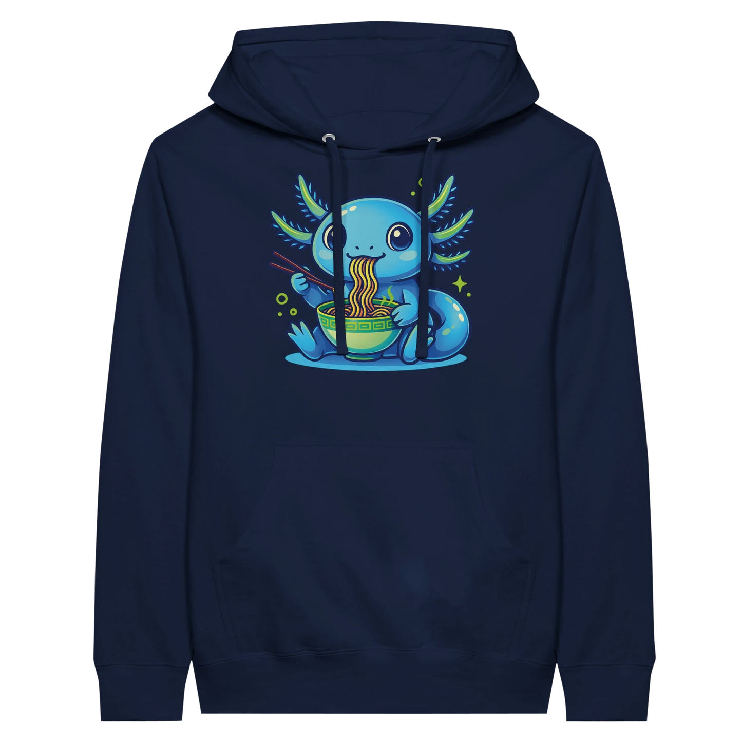 Kawaii Axolotl Ramen Hoodie