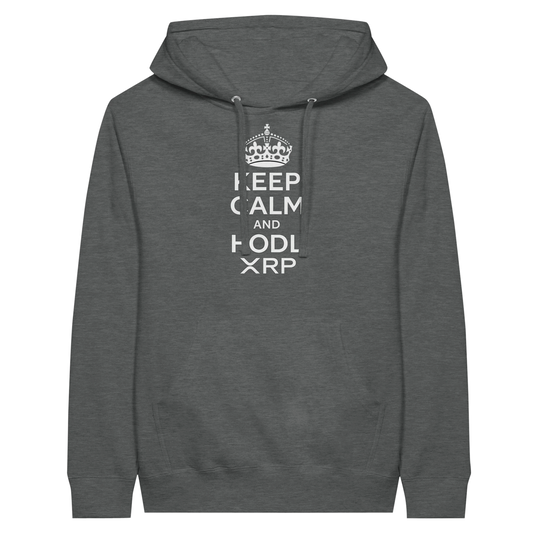 Keep Calm and HODL XRP Hoodie