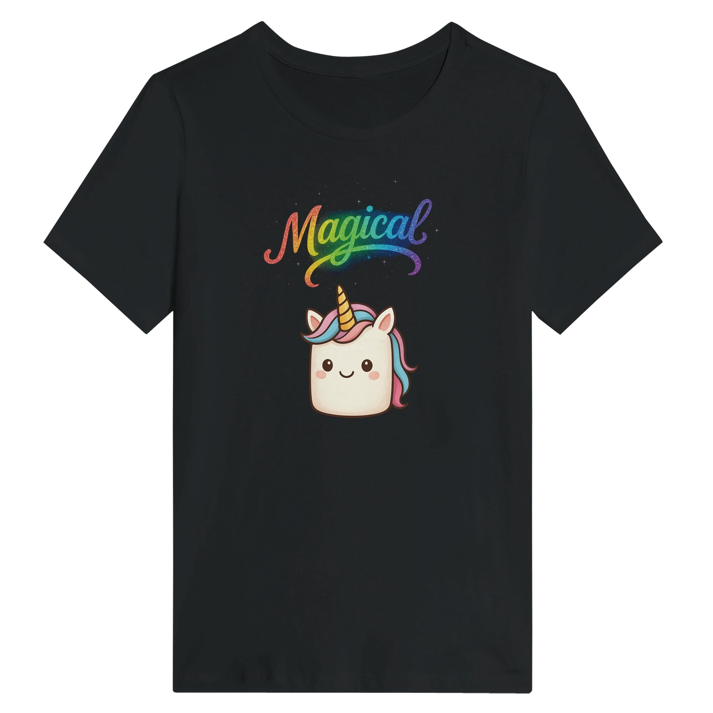 Women’s Magical Unicorn Rainbow T-Shirt