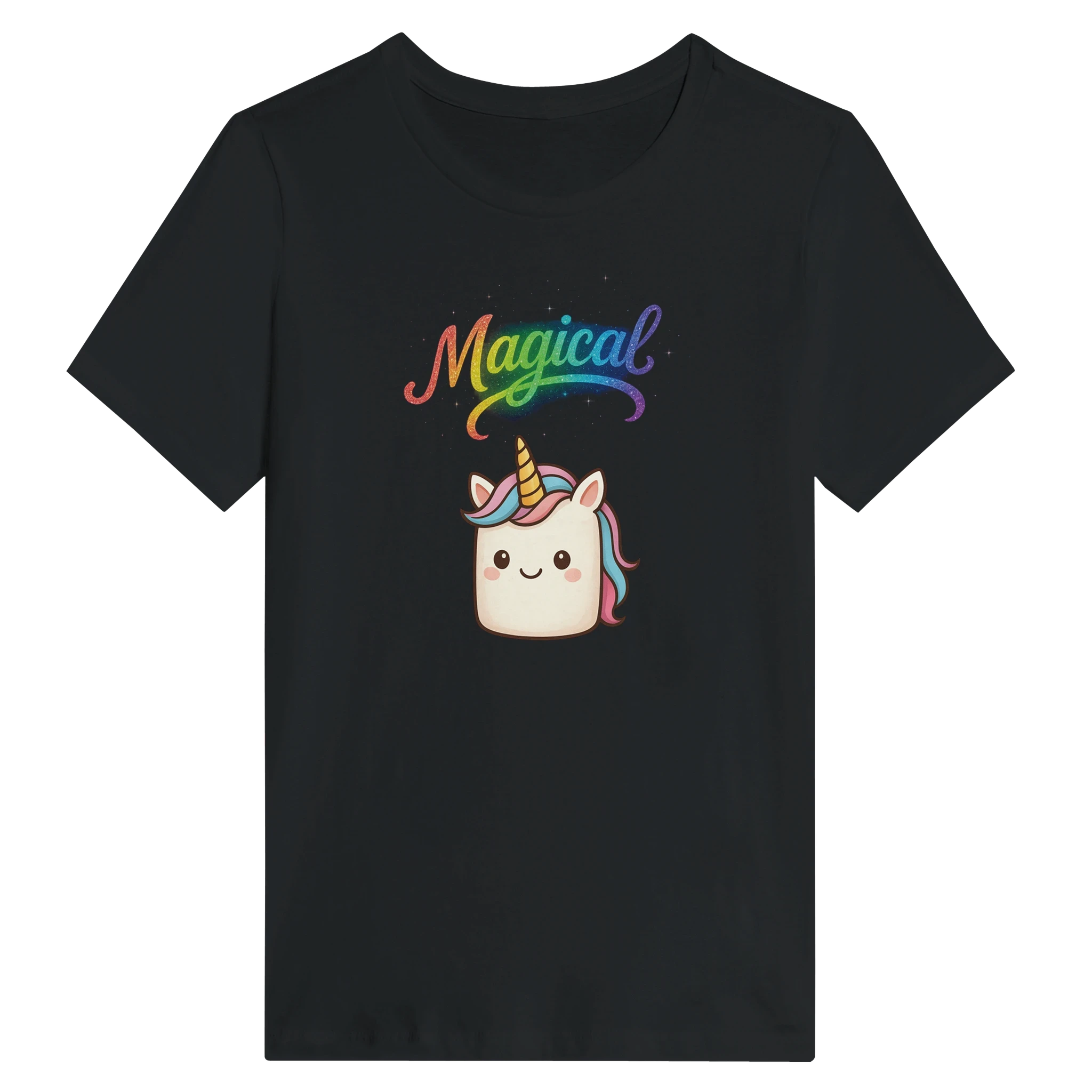Women’s Magical Unicorn Rainbow T-Shirt