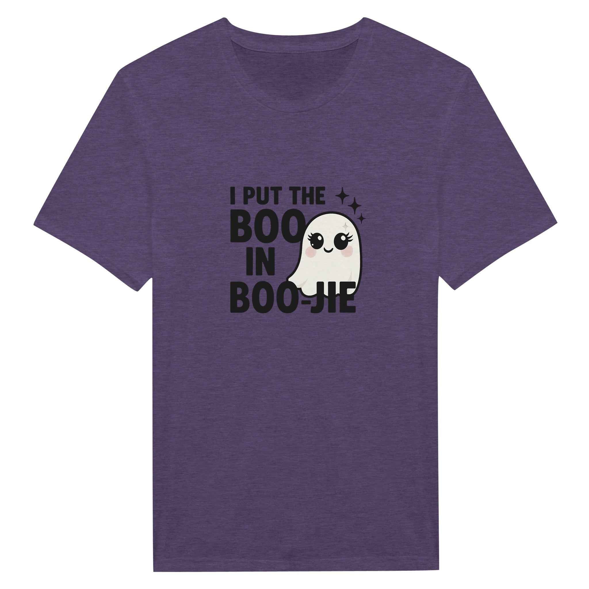 I Put the Boo in Boo-Jie T-Shirt | Cute Ghost Halloween | Spooky Season Style
