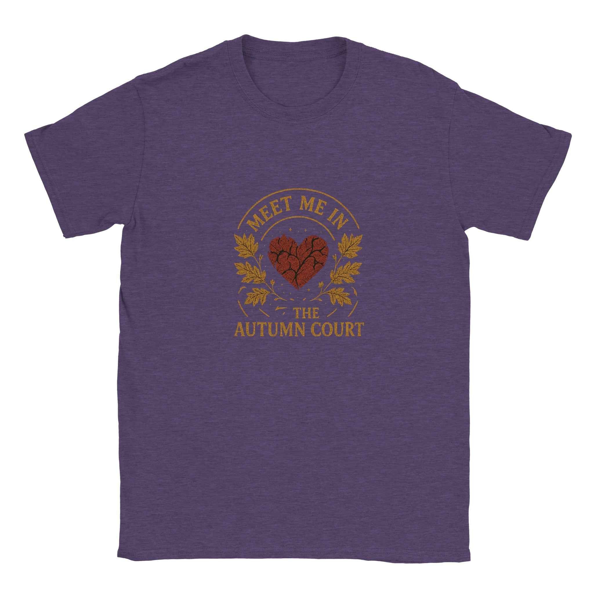 Meet Me in the Autumn Court T-Shirt – Fantasy Romance Fall Bookish Tee