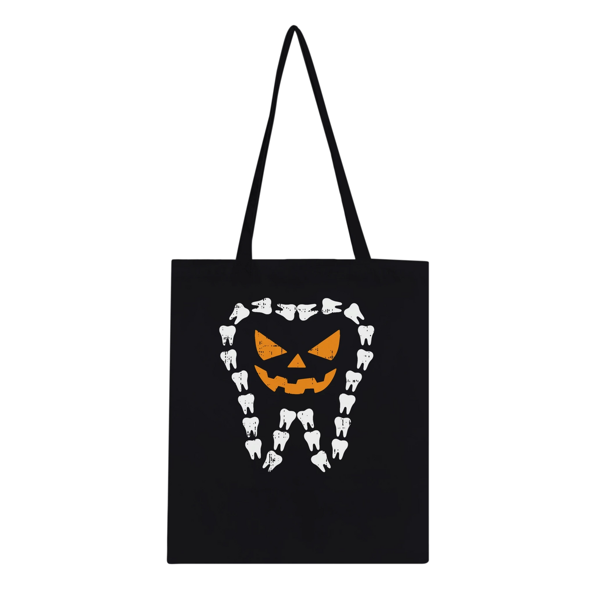 Halloween Dental Skeleton Tote Bag