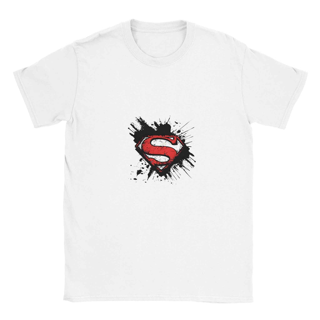 Superman Distressed Logo T-Shirt – Heroic Comic-Inspired Graphic Tee in Multiple Colors