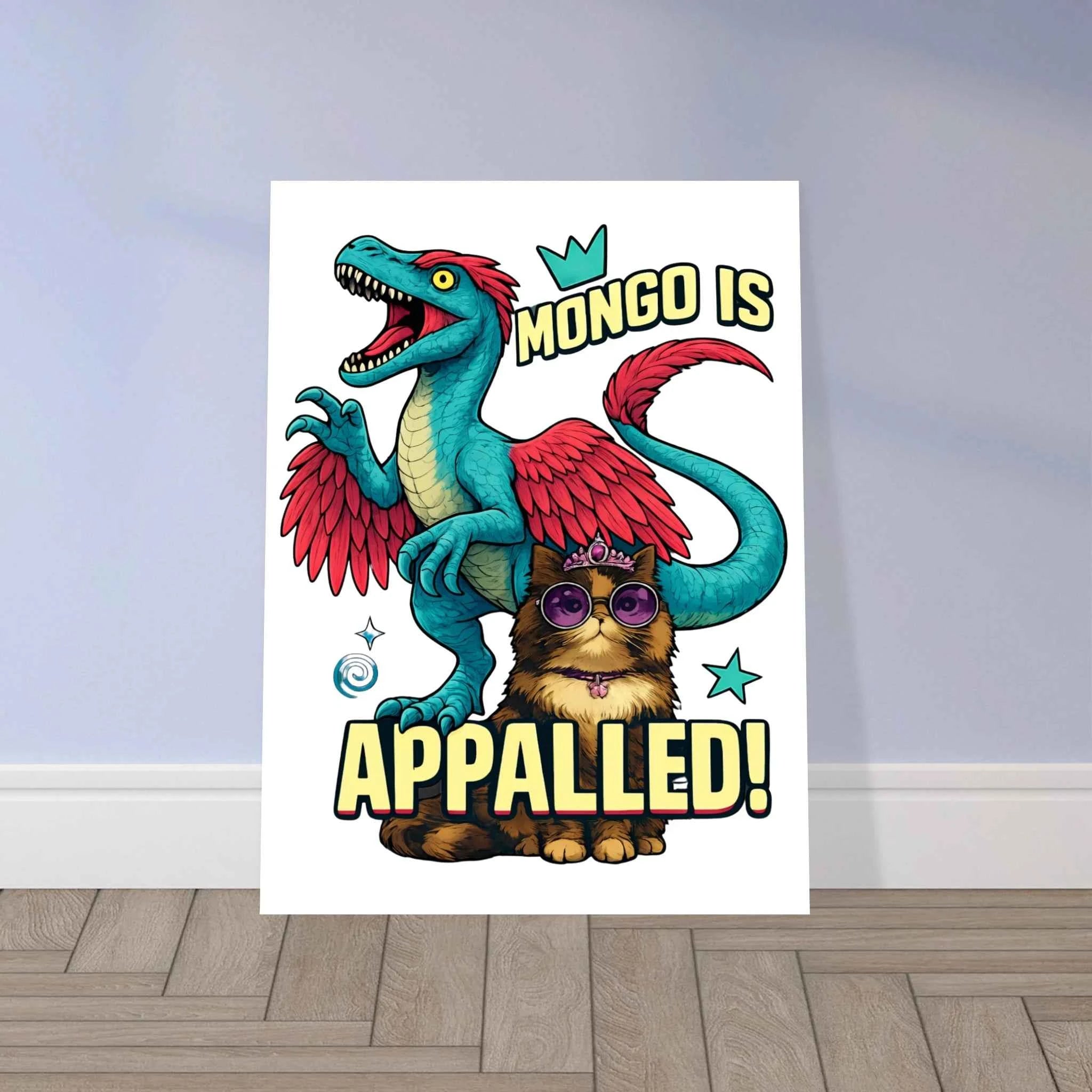 Mongo Is Appalled Princess Donut Fine Art Poster