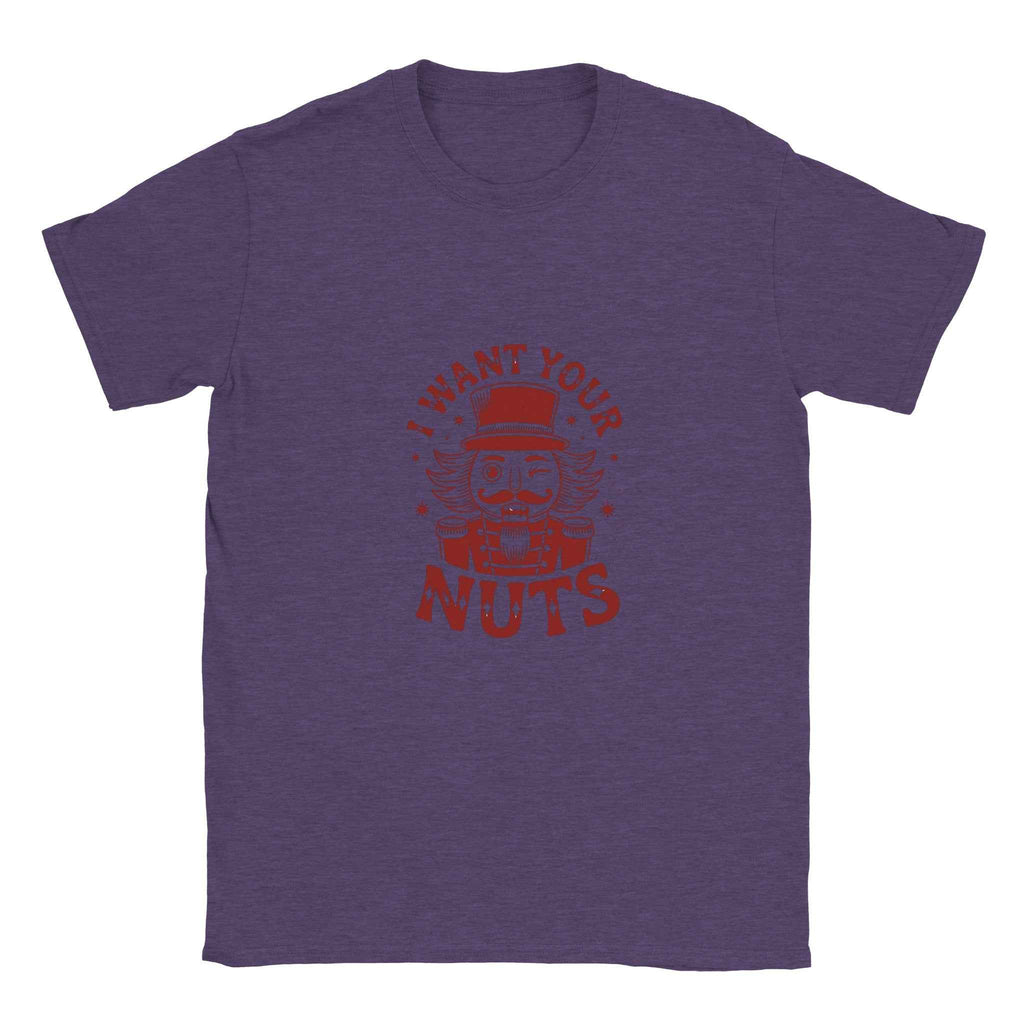 Witty Nutcracker Christmas Tee – Festive Holiday Graphic Tee for Bold Style & Comfort