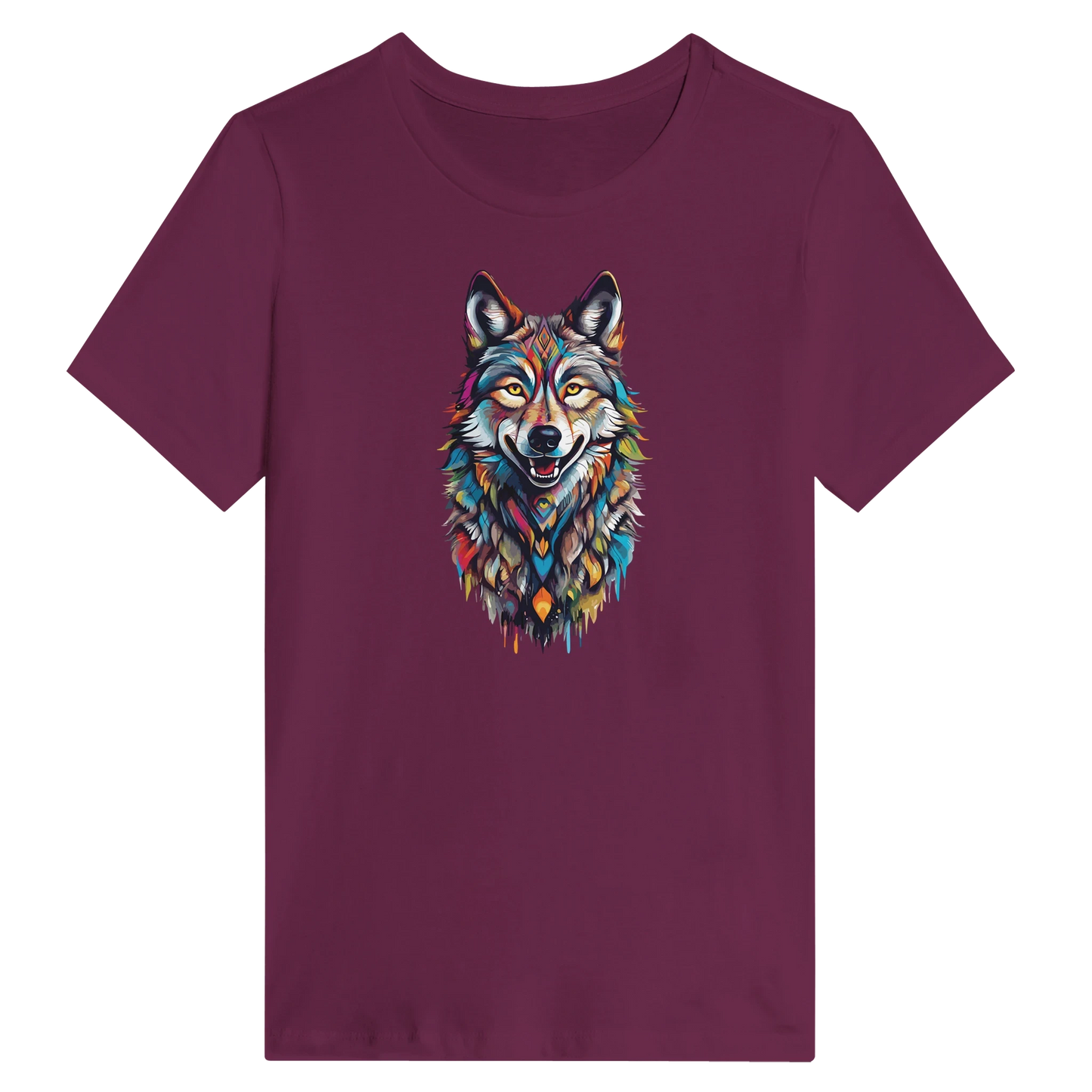 Women’s Cosmic Wolf Graphic T-Shirt