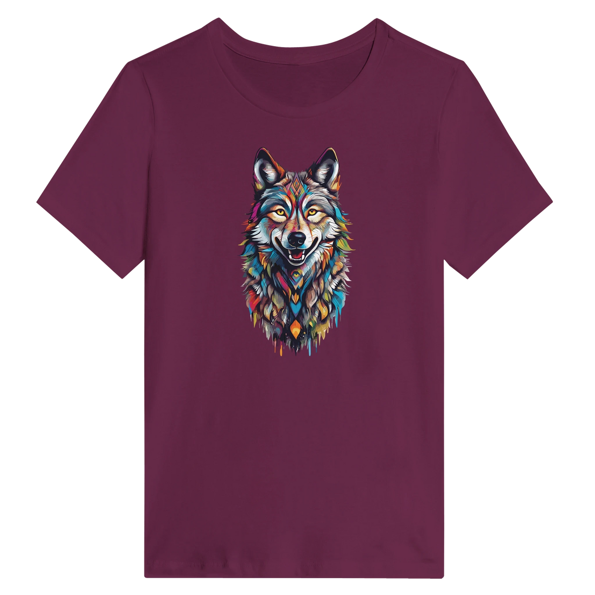 Women’s Cosmic Wolf Graphic T-Shirt