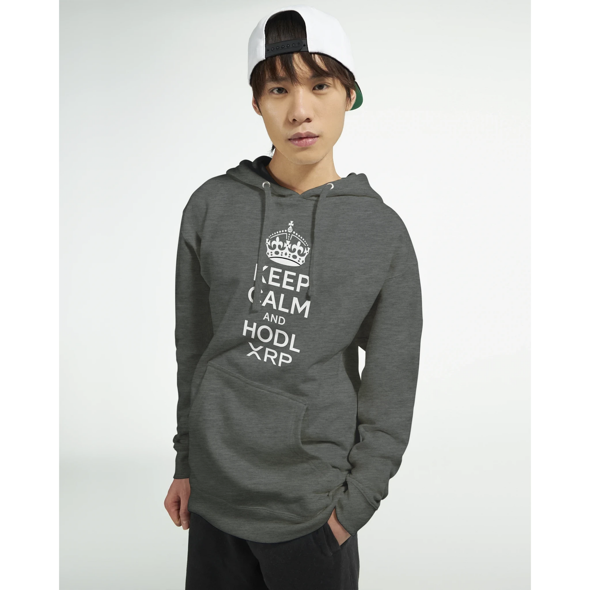 Keep Calm and HODL XRP Hoodie