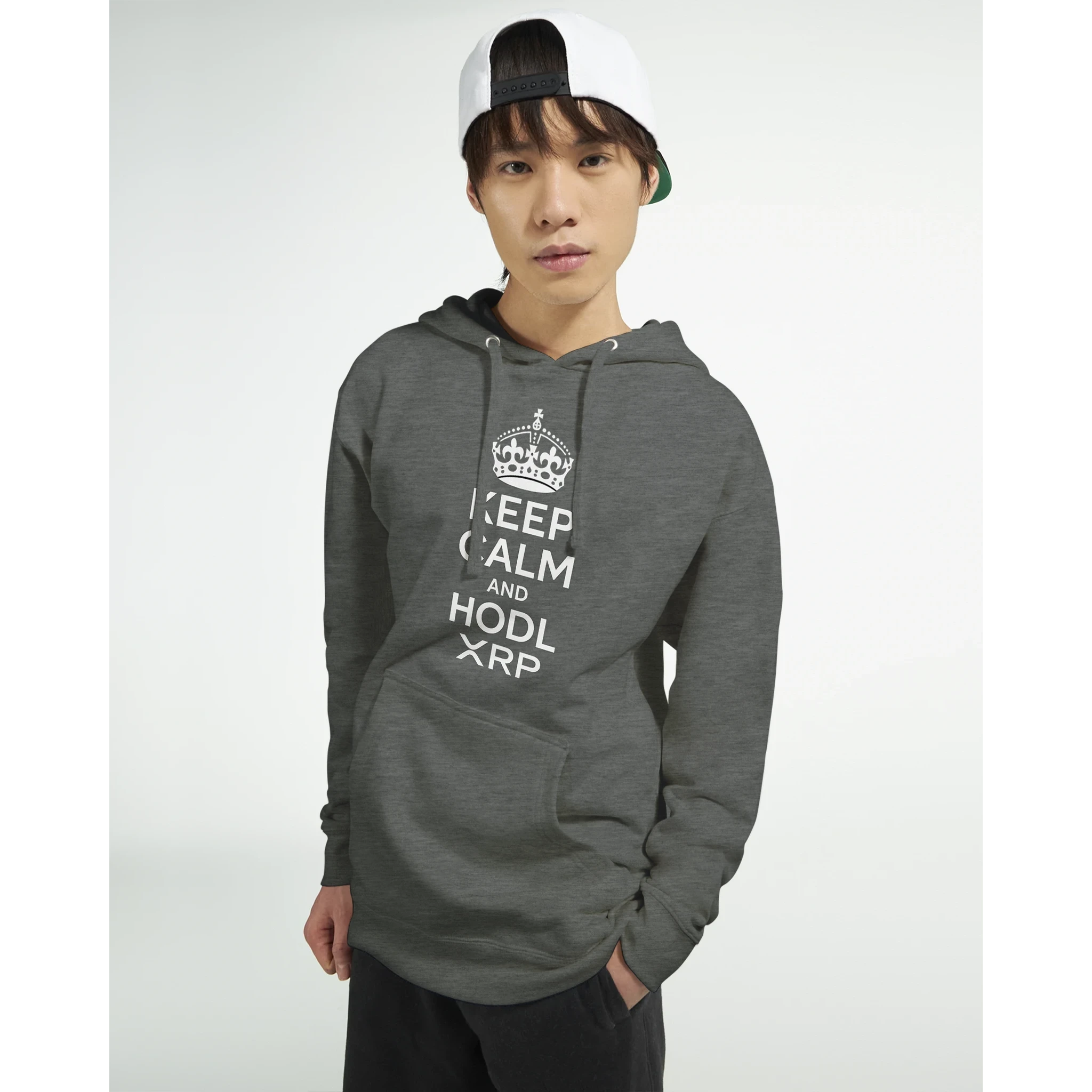 Keep Calm and HODL XRP Hoodie
