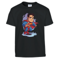Kids Chibi Superman Inspired T-Shirt