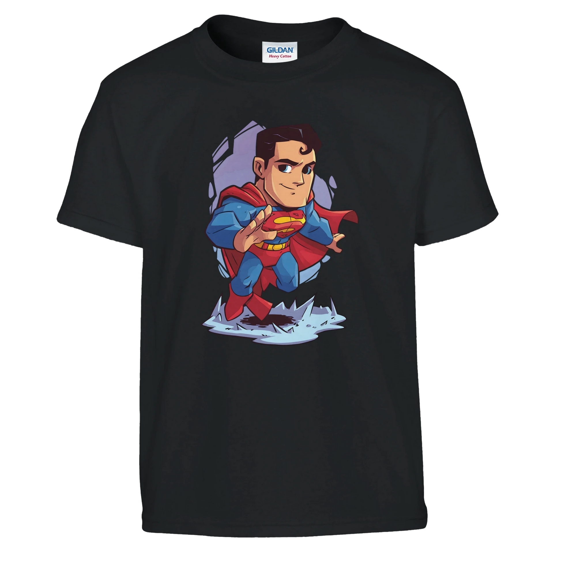 Kids Chibi Superman Inspired T-Shirt