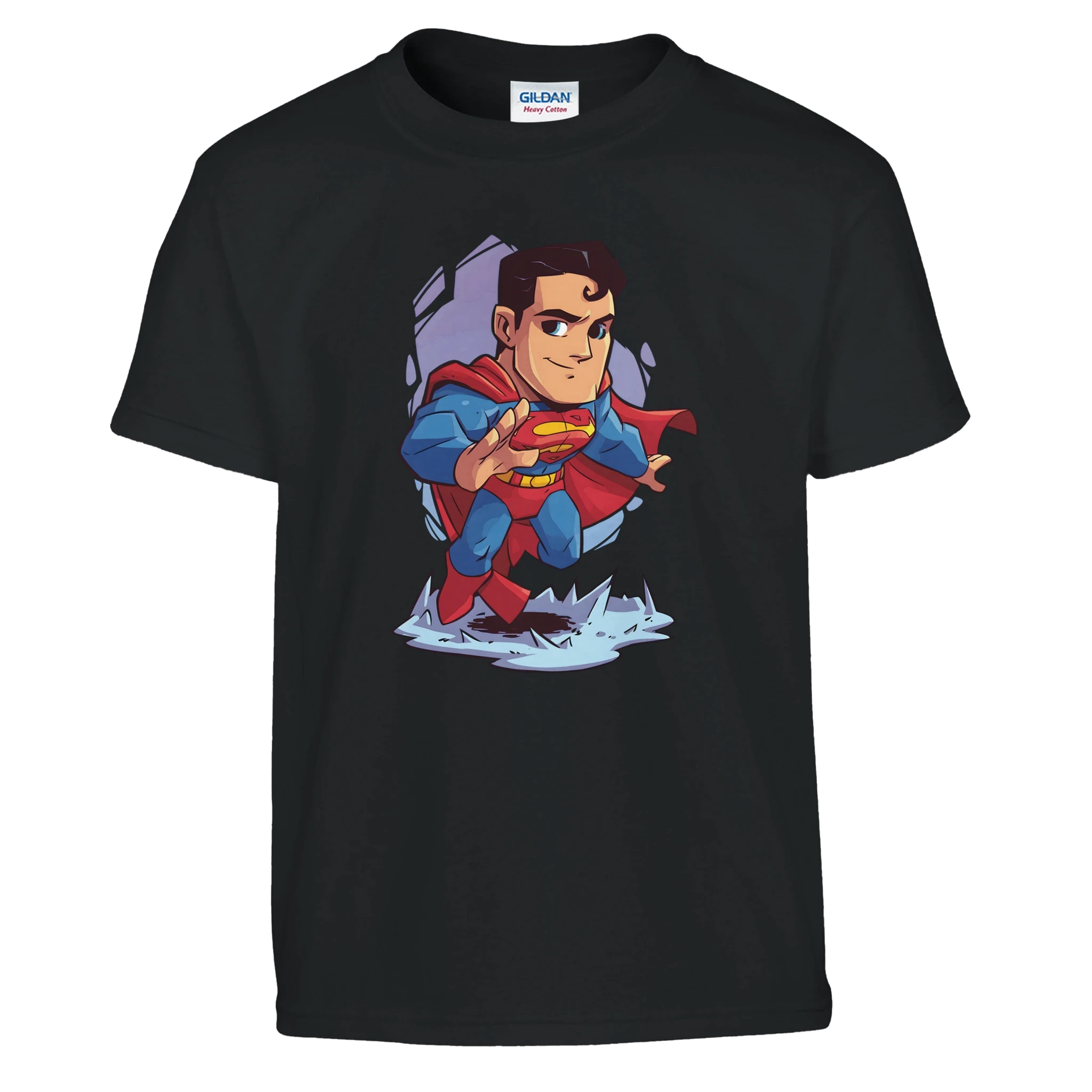 Kids Chibi Superman Inspired T-Shirt