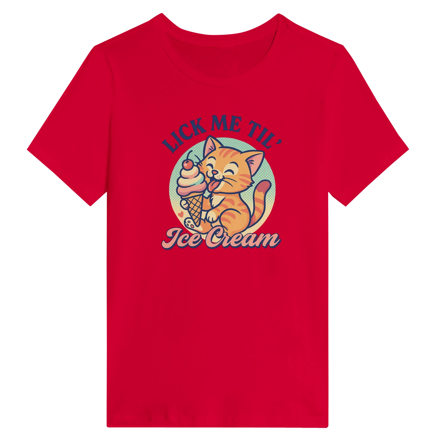 Women’s Til’ Ice Cream Cat T-Shirt