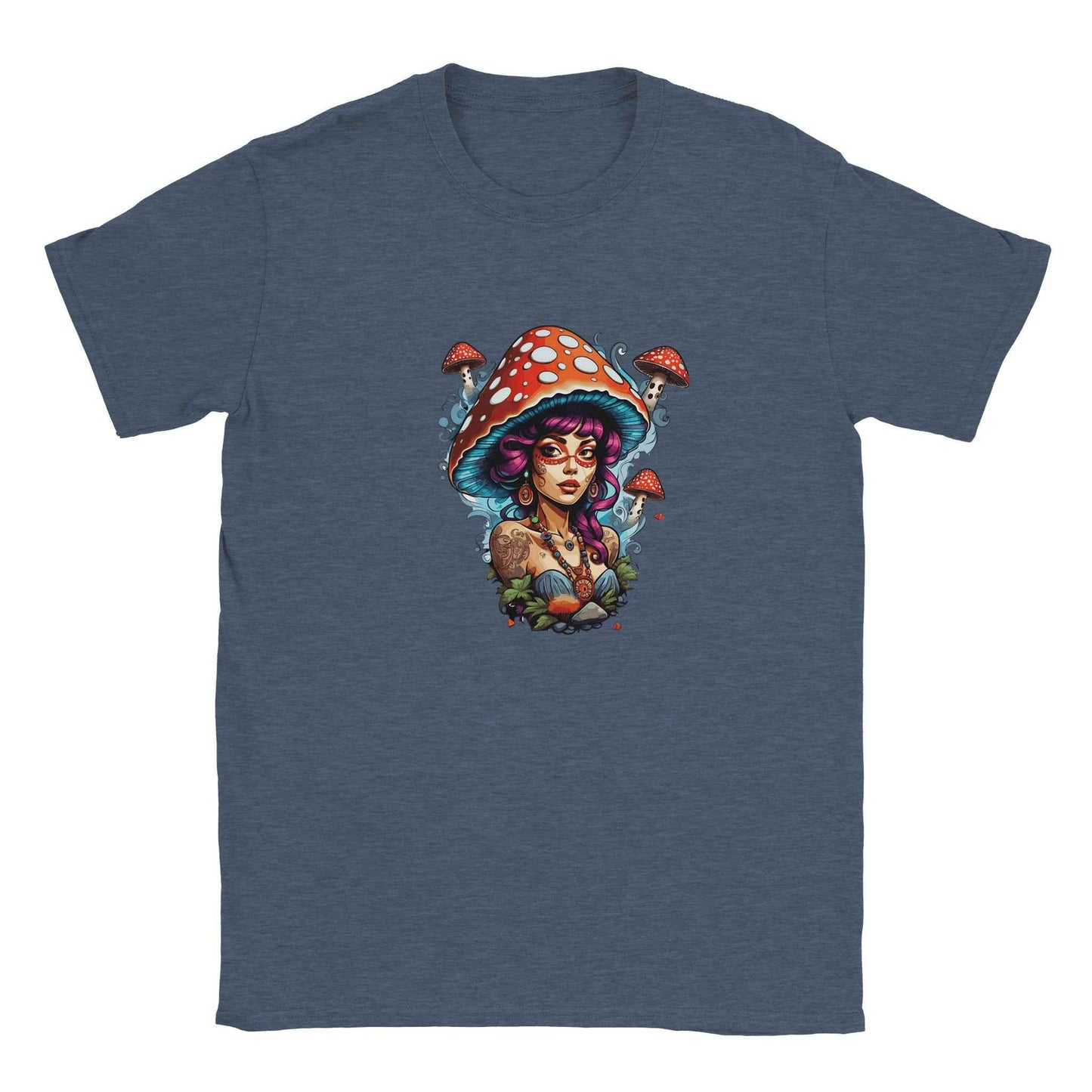 Mushroom Queen Graphic Tee – Premium Comfort & Bold Style for Everyday Wear
