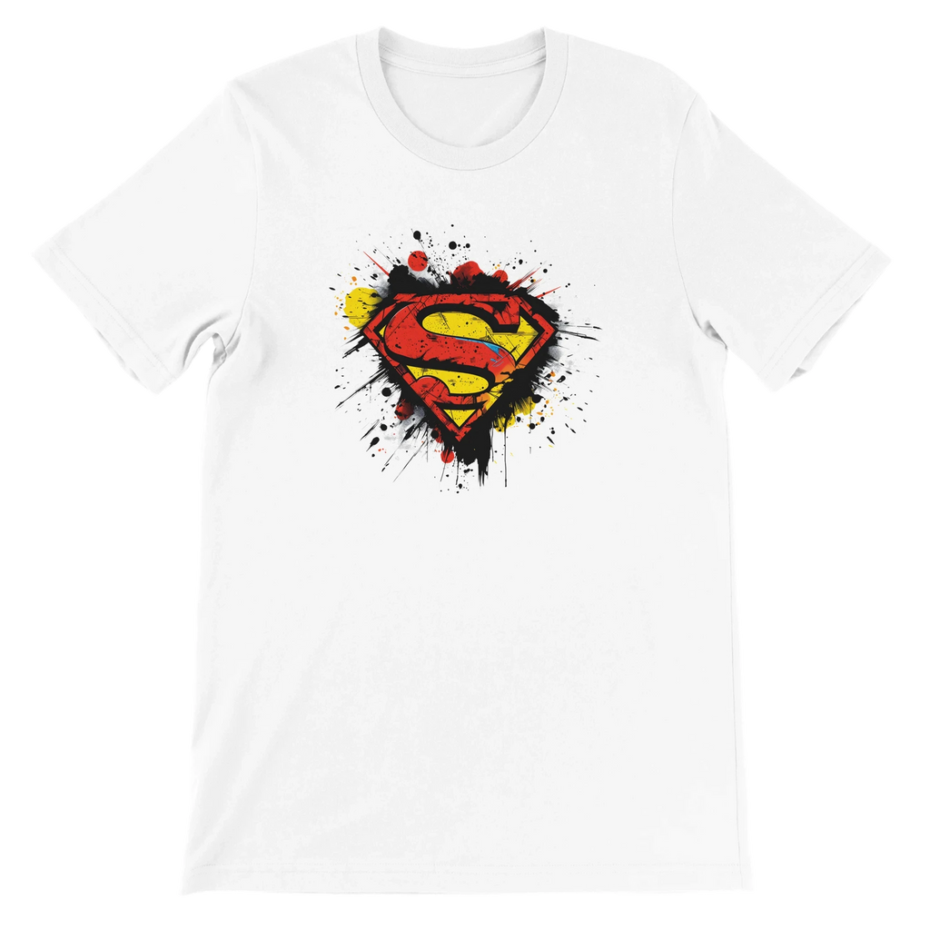 Superman Splatter Shield T-Shirt