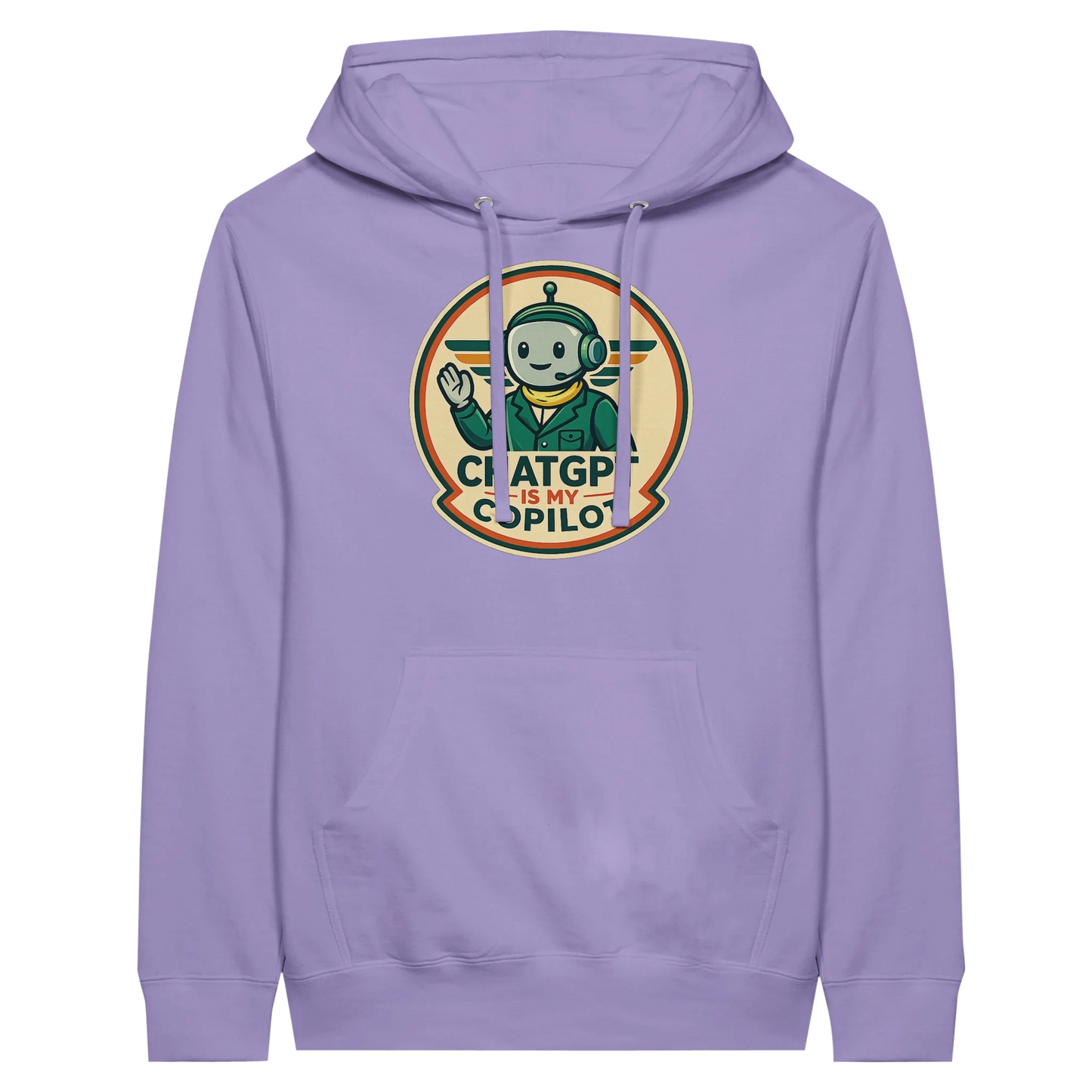 AI Co-Pilot Retro Tech Hoodie