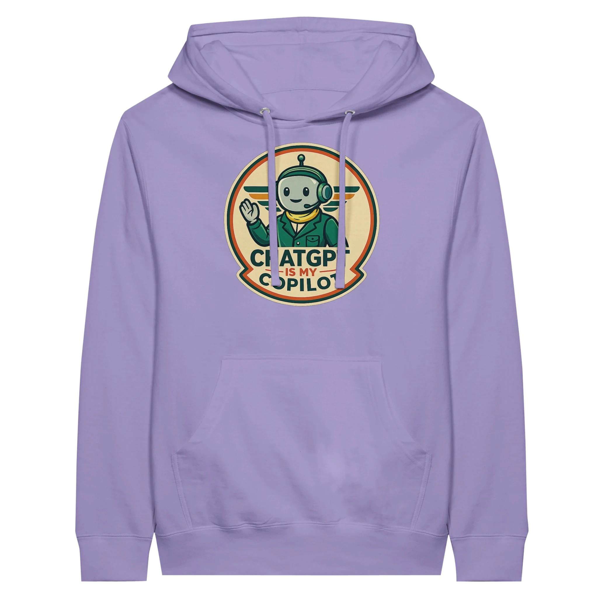 AI Co-Pilot Retro Tech Hoodie