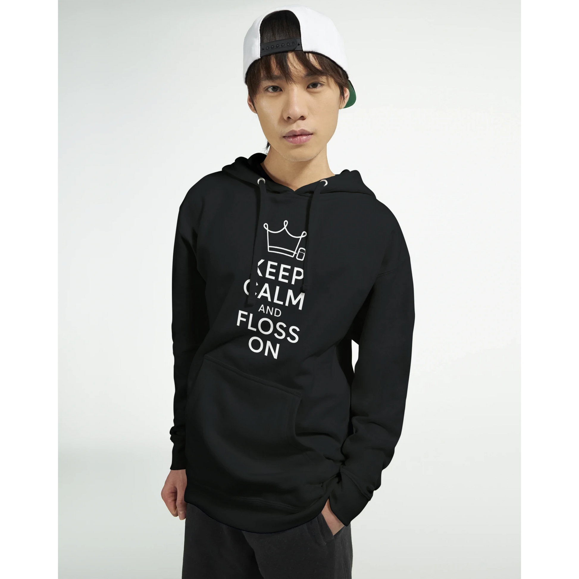 Keep Calm and Floss On Hoodie