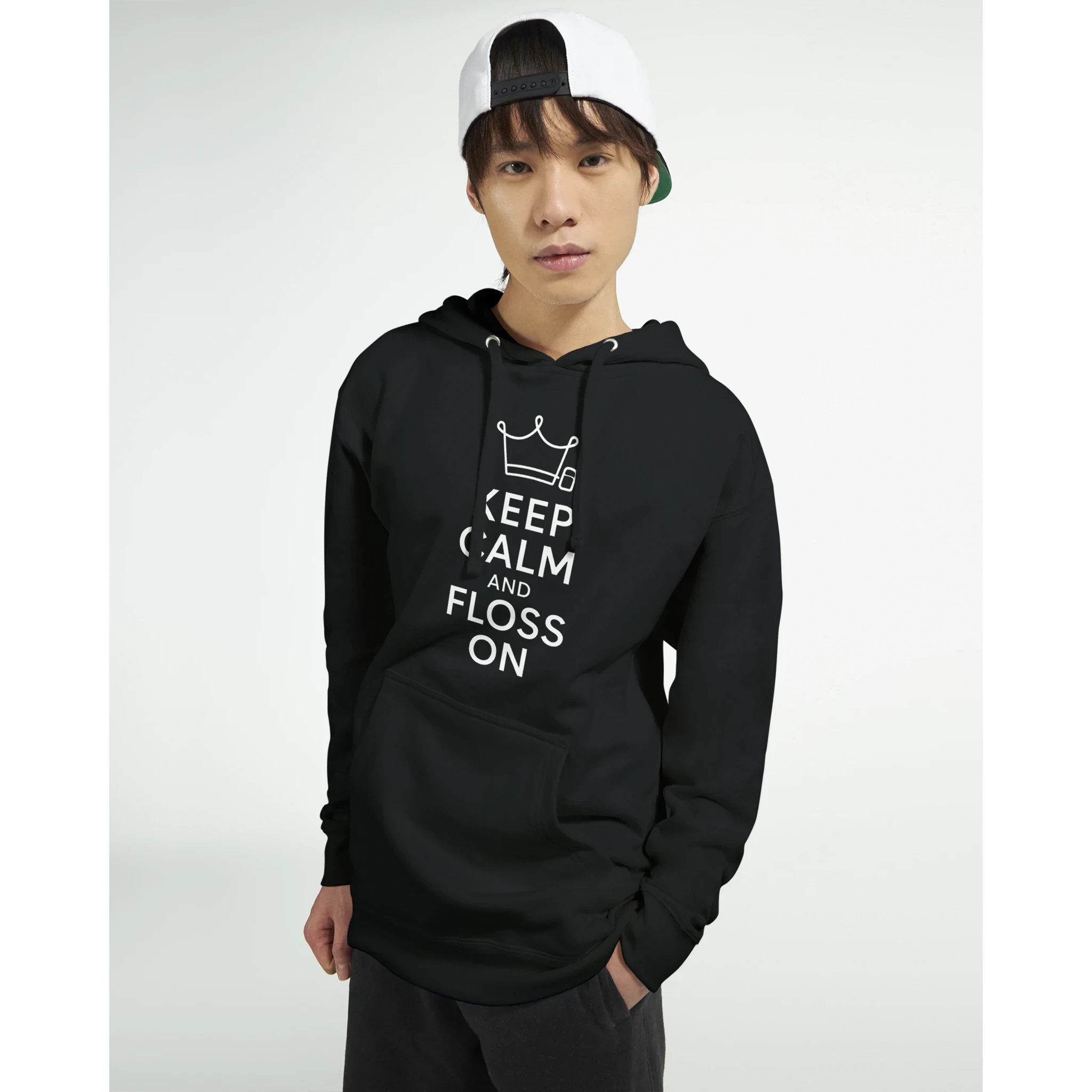 Keep Calm and Floss On Hoodie