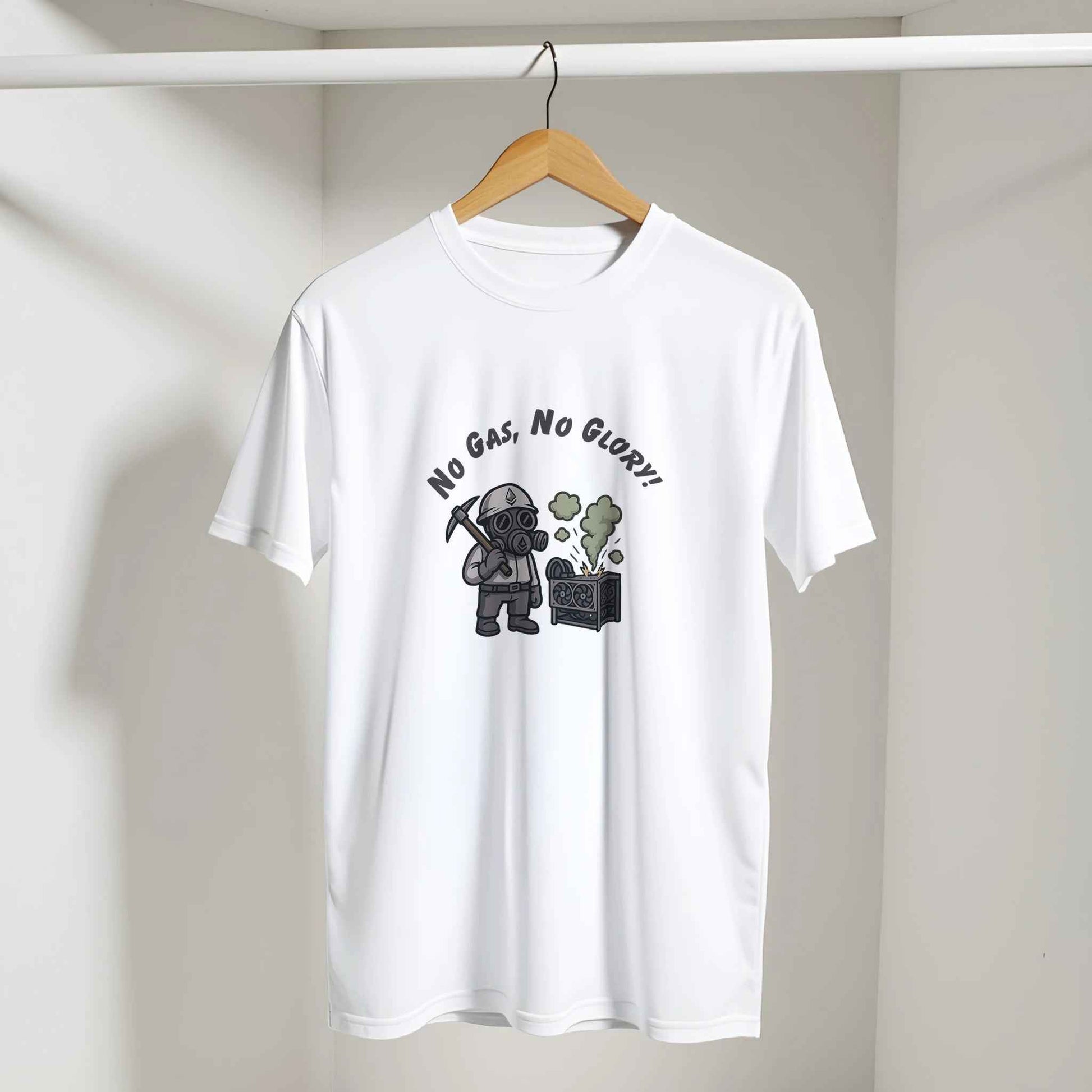 Ethereum Mining T-Shirt – No Gas, No Glory!