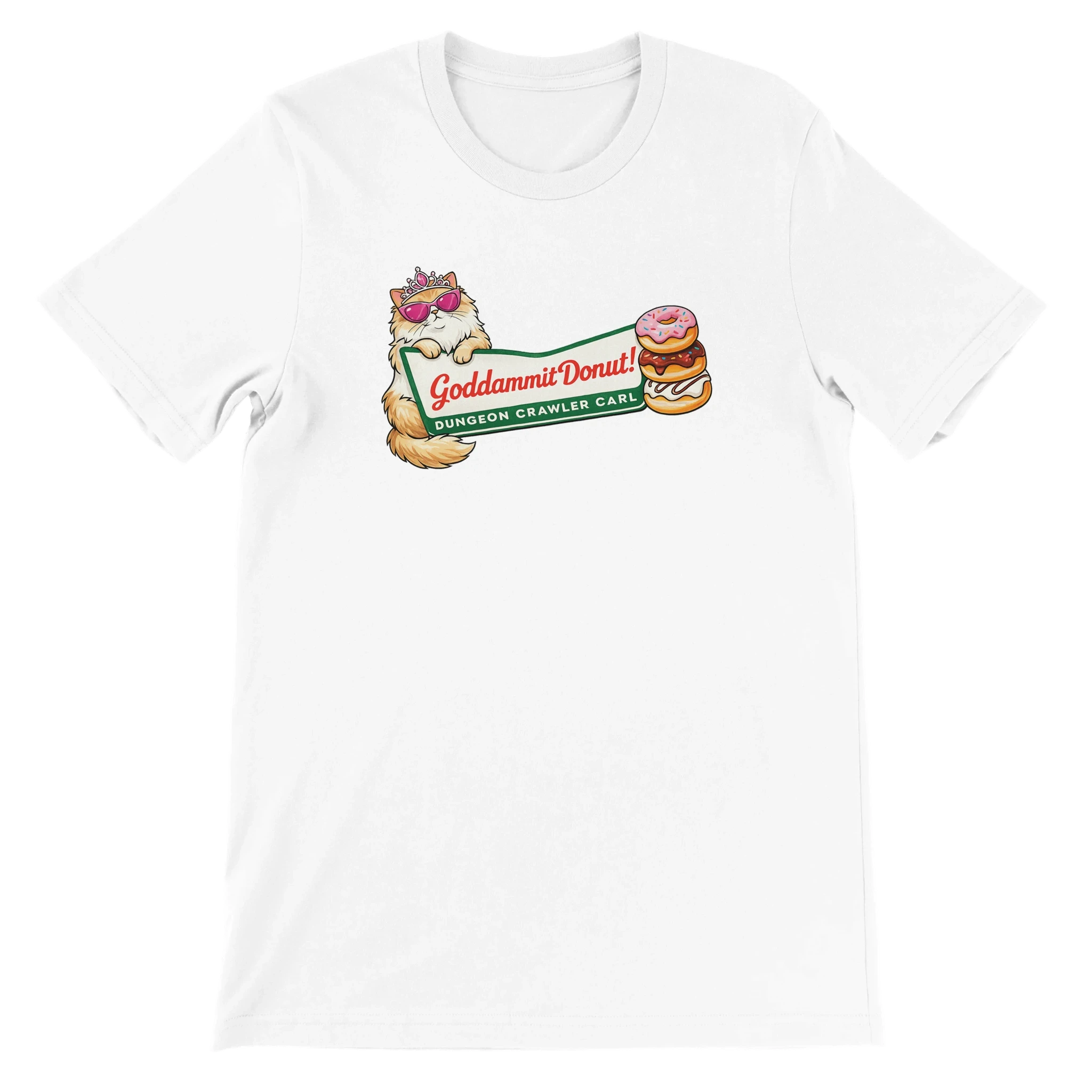Goddammit Donut Dungeon Crawler Carl T-Shirt