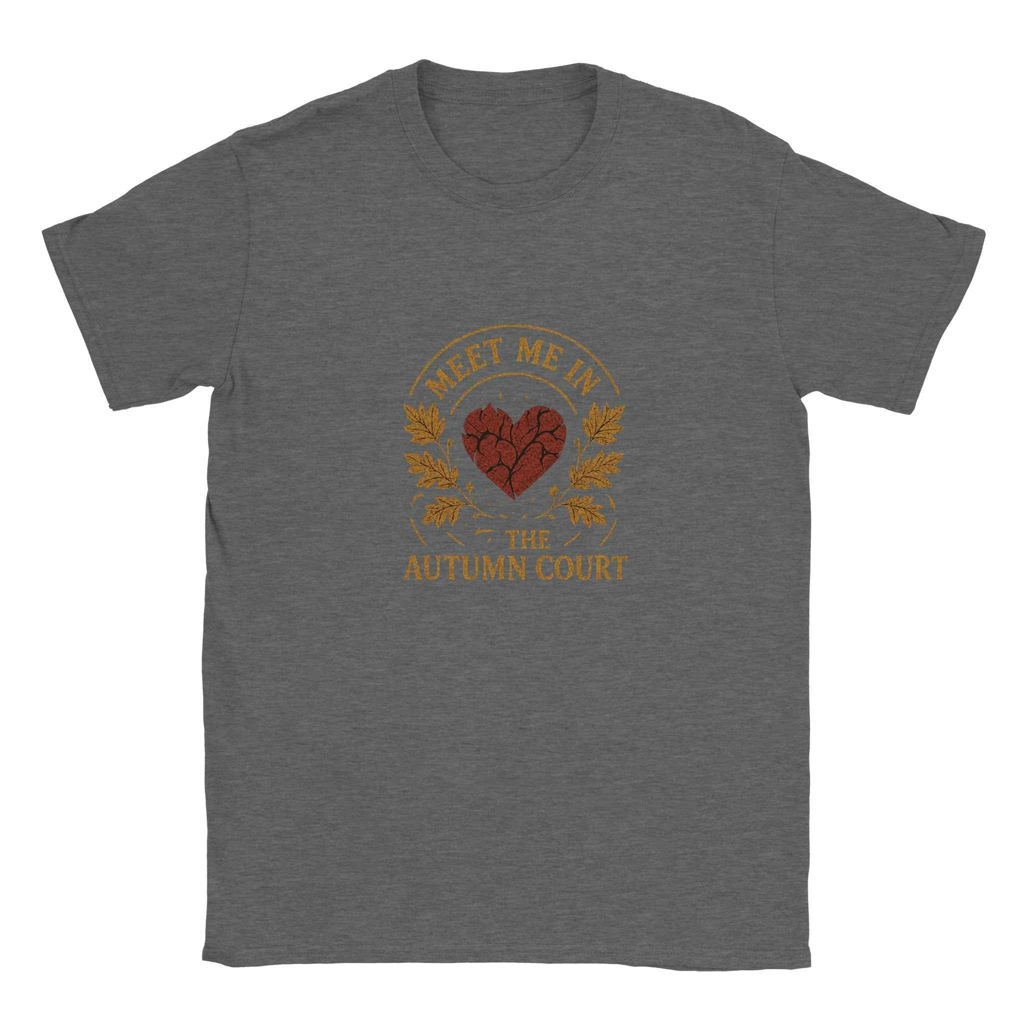 Meet Me in the Autumn Court T-Shirt – Fantasy Romance Fall Bookish Tee