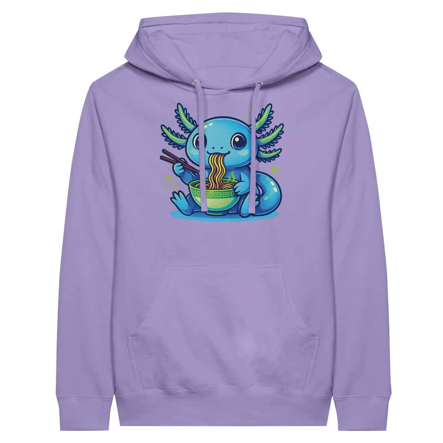 Kawaii Axolotl Ramen Hoodie