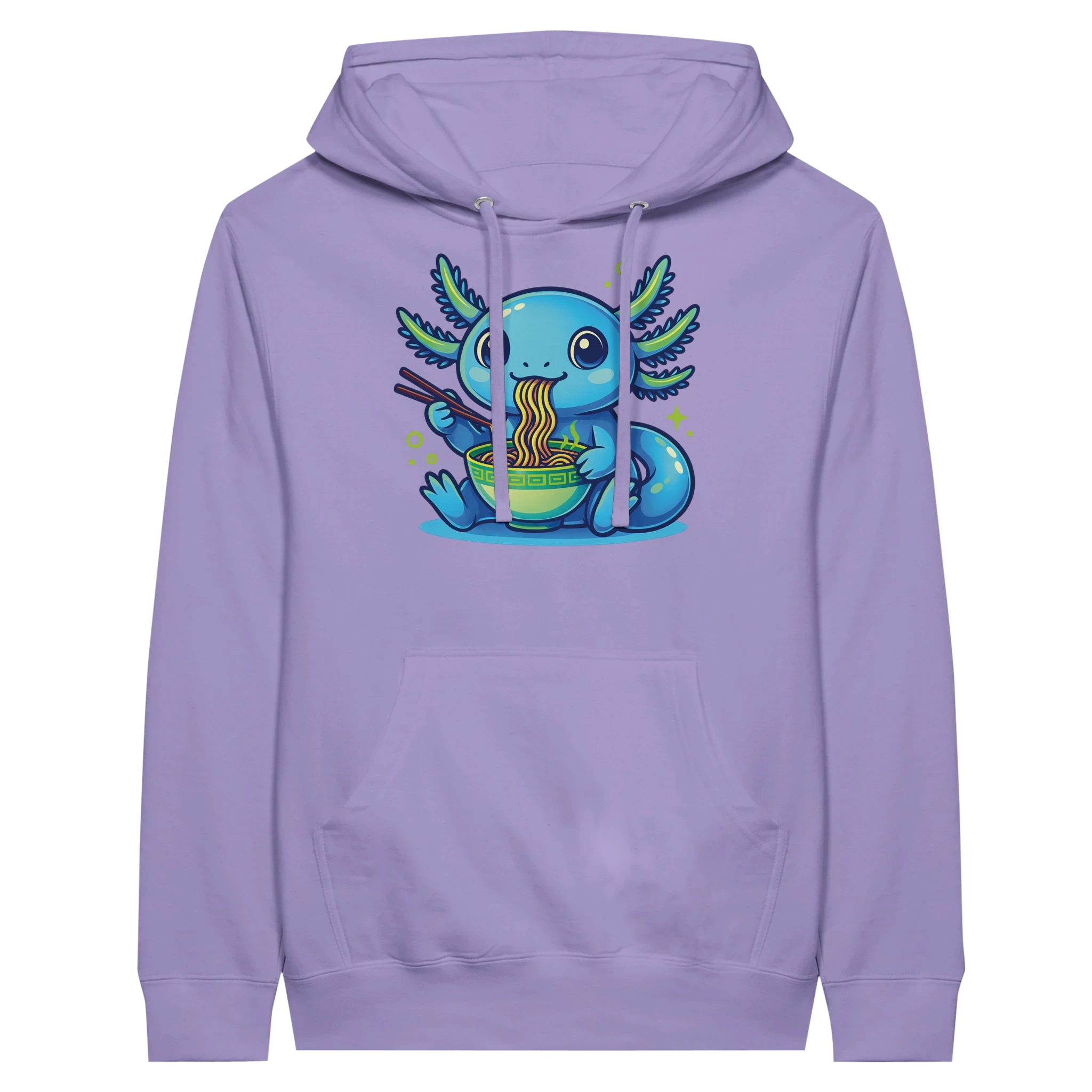 Kawaii Axolotl Ramen Hoodie