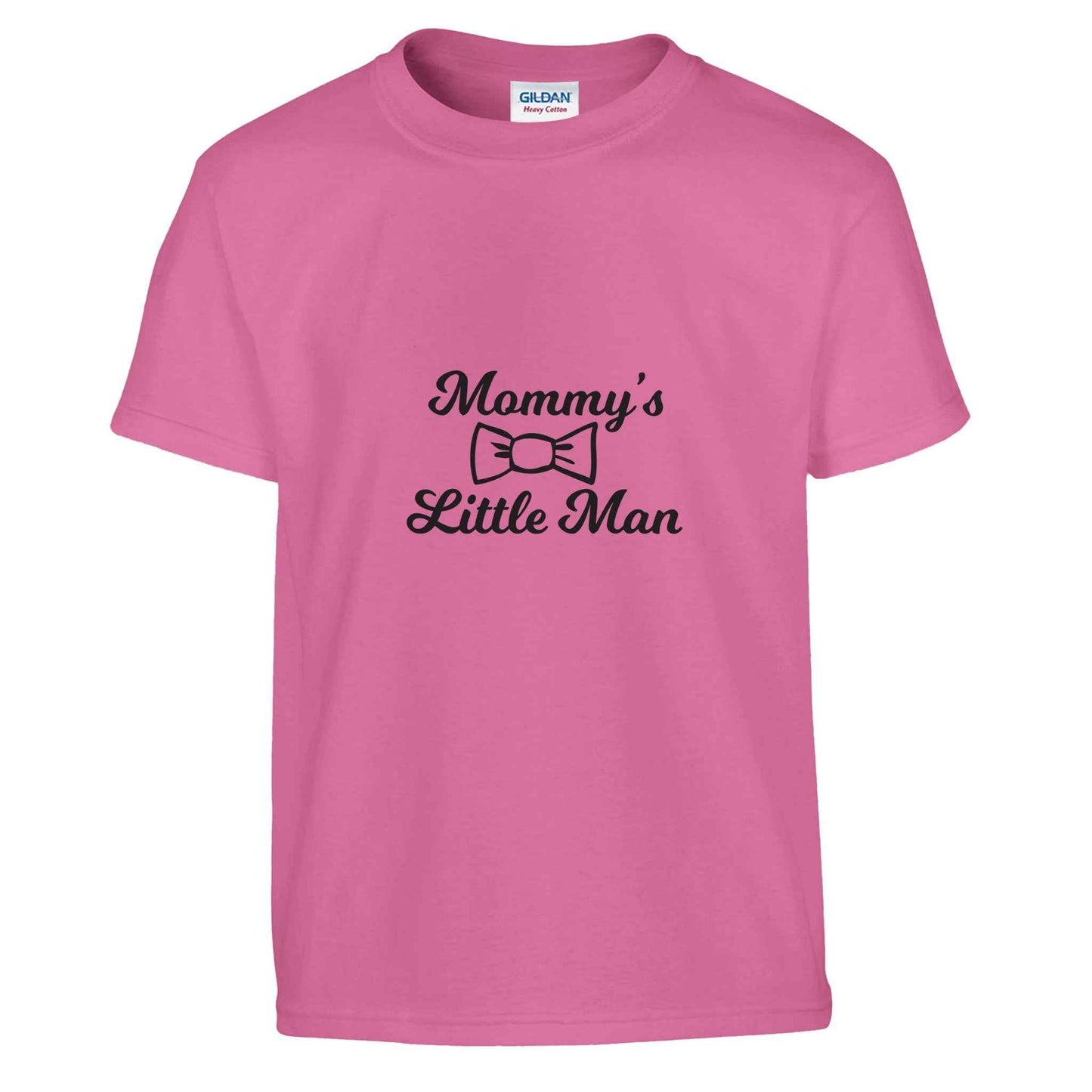 Mommy's Little Man Kids T-Shirt – Adorable Bow Tie Graphic for Your Dapper Darling