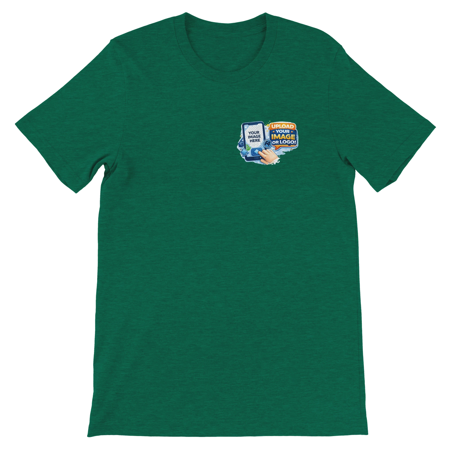 Custom Logo T-Shirt – Front & Back Print