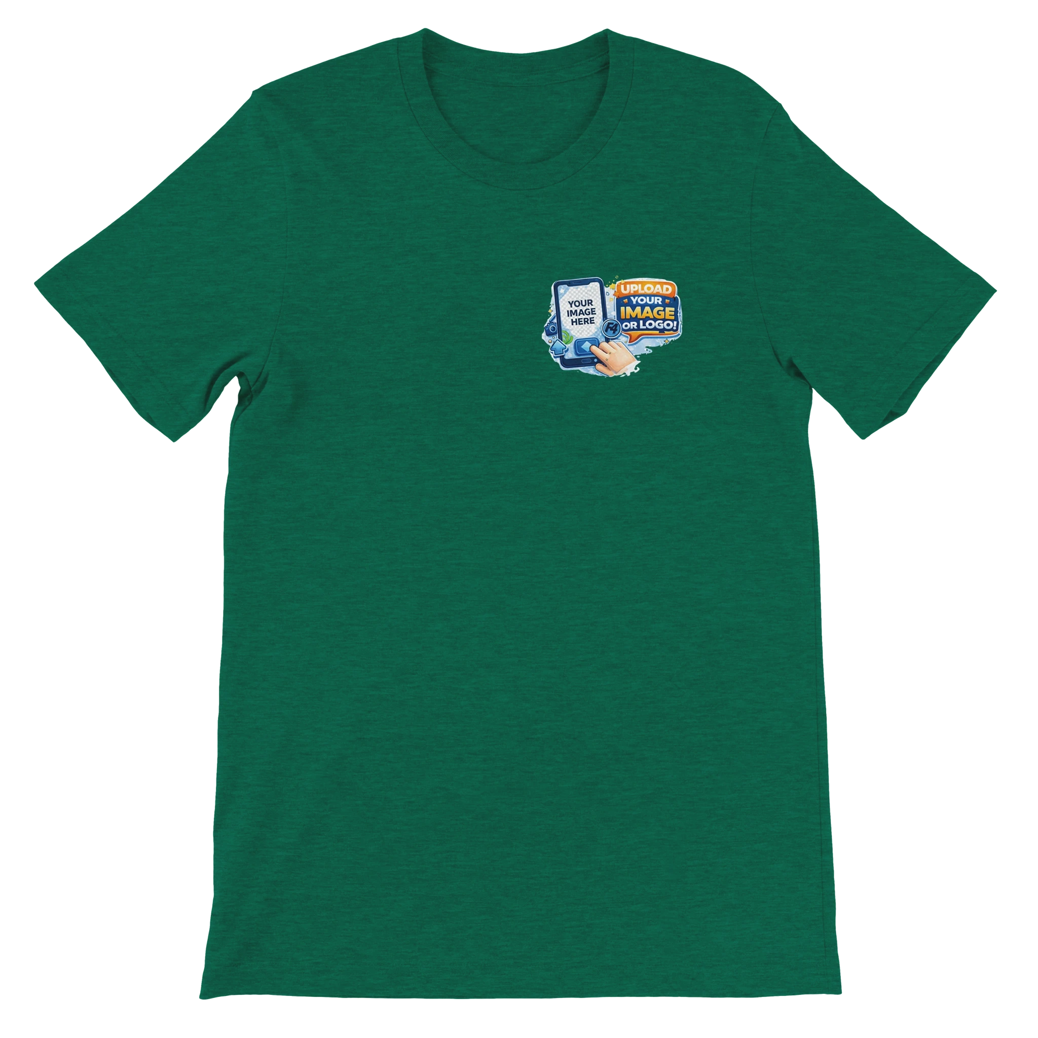 Custom Logo T-Shirt – Front & Back Print